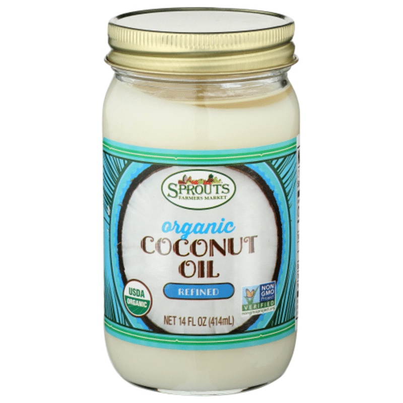 Sprouts Organic Refined Coconut Oil (14 fl oz) from Sprouts Farmers ...