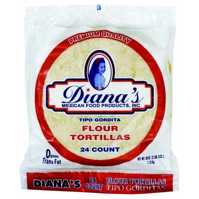 Diana Flour Tortillas (24 oz) from Food4Less Instacart
