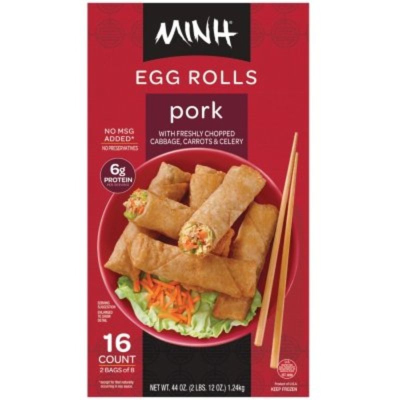 Minh Chicken Egg Rolls (8 ct) - Instacart