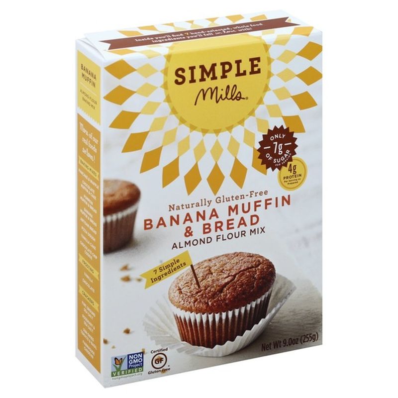 Simple Mills Banana Muffin & Bread Almond Flour Mix (9 oz) from Stop