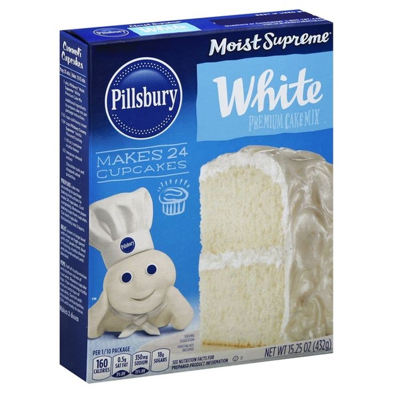 Pillsbury Premium Cake Mix White (15.25 oz) from Stater Bros. - Instacart