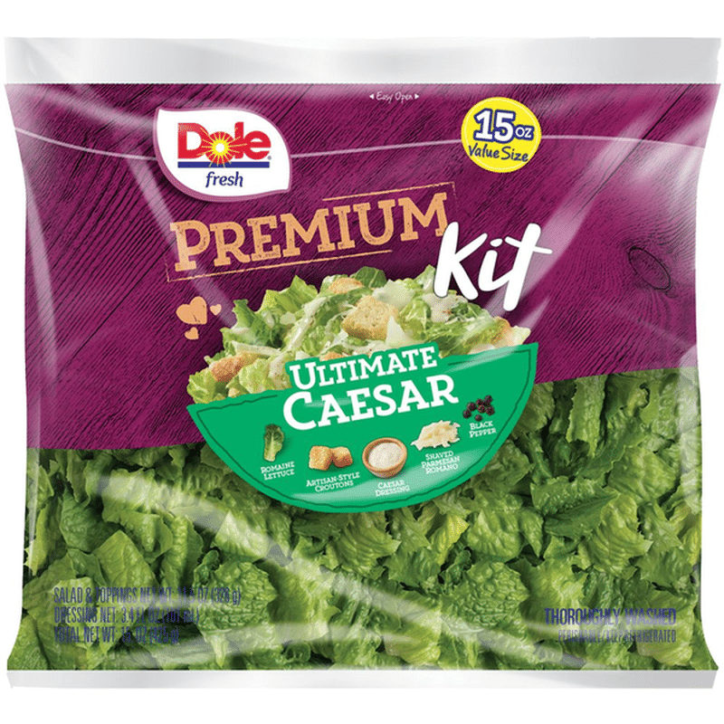 Dole Ultimate Caesar Salad Kit (15 oz bag) Instacart