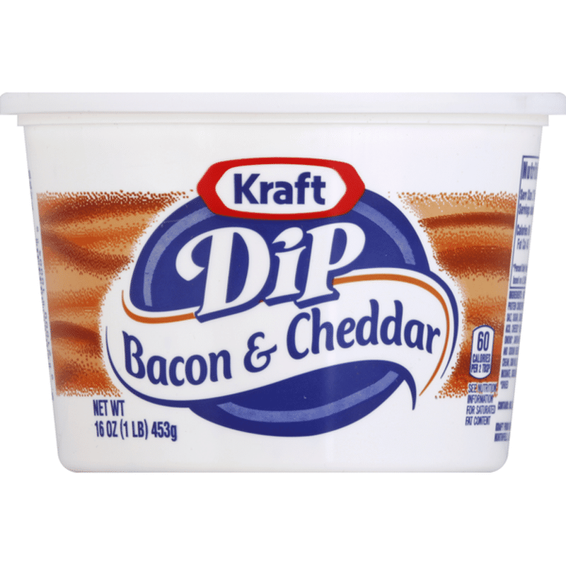 Kraft Dip, Bacon & Cheddar (16 oz) Instacart