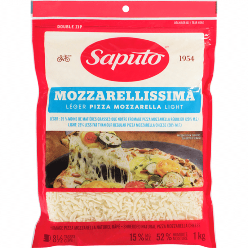 Saputo Shredded Mozzarella Cheese
