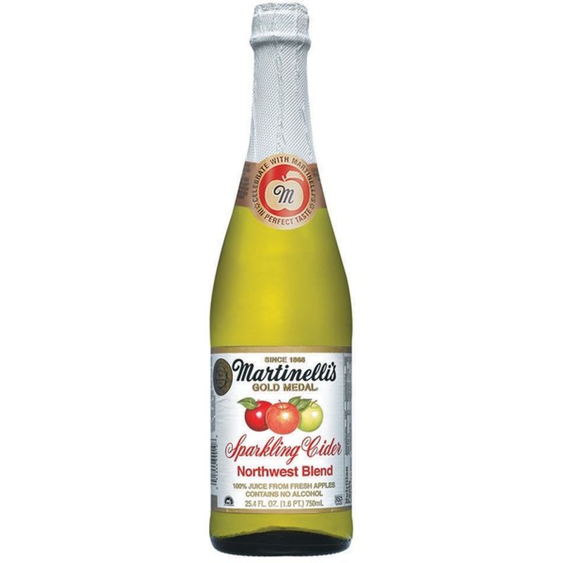 Martinelli's Gold Medal® Northwest Blend Sparkling Cider 100 Juice (25