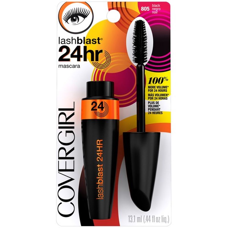 CoverGirl LashBlast 24HR Black Mascara (0.44 oz) Instacart