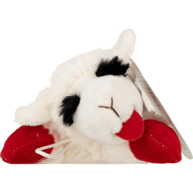 mini lamb chop dog toy