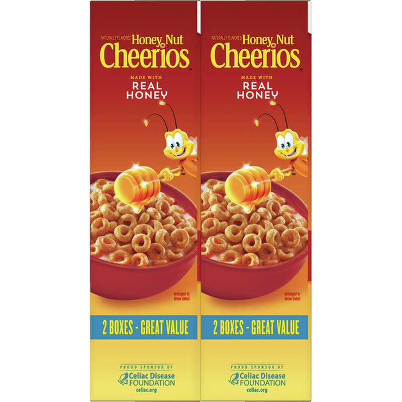 Cheerios Cereal, Honey Nut (27.5 oz) from Costco Instacart