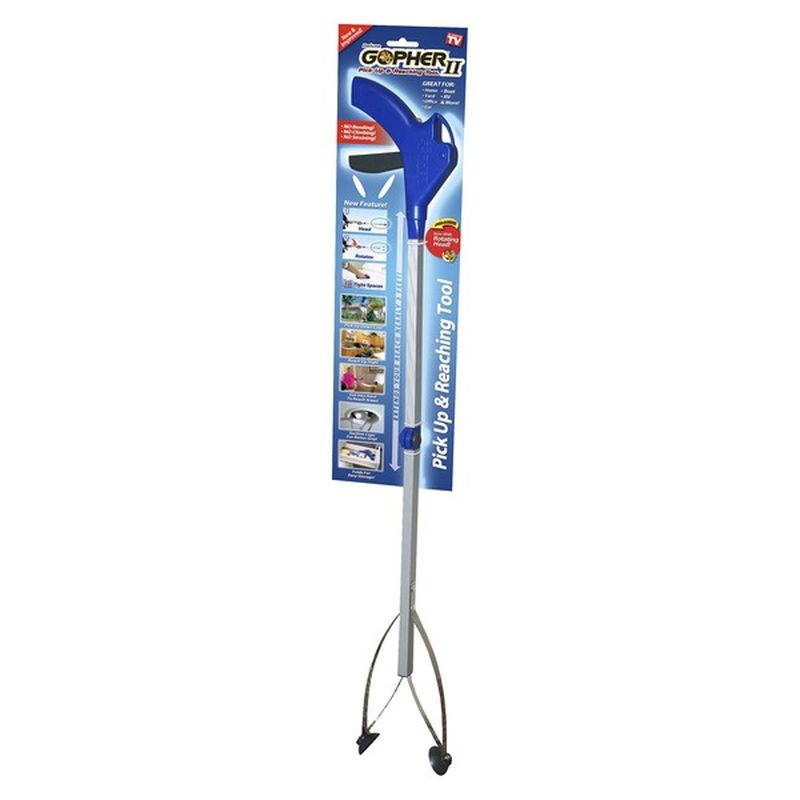 As Seen on TV 37" X 4.1" X 6.3" Deluxe Gopher II Pick Up & Reaching Tool