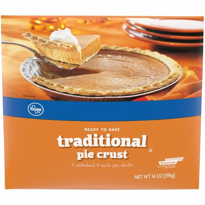 Kroger Ready To Bake Traditional 9 Pie Crusts 6164