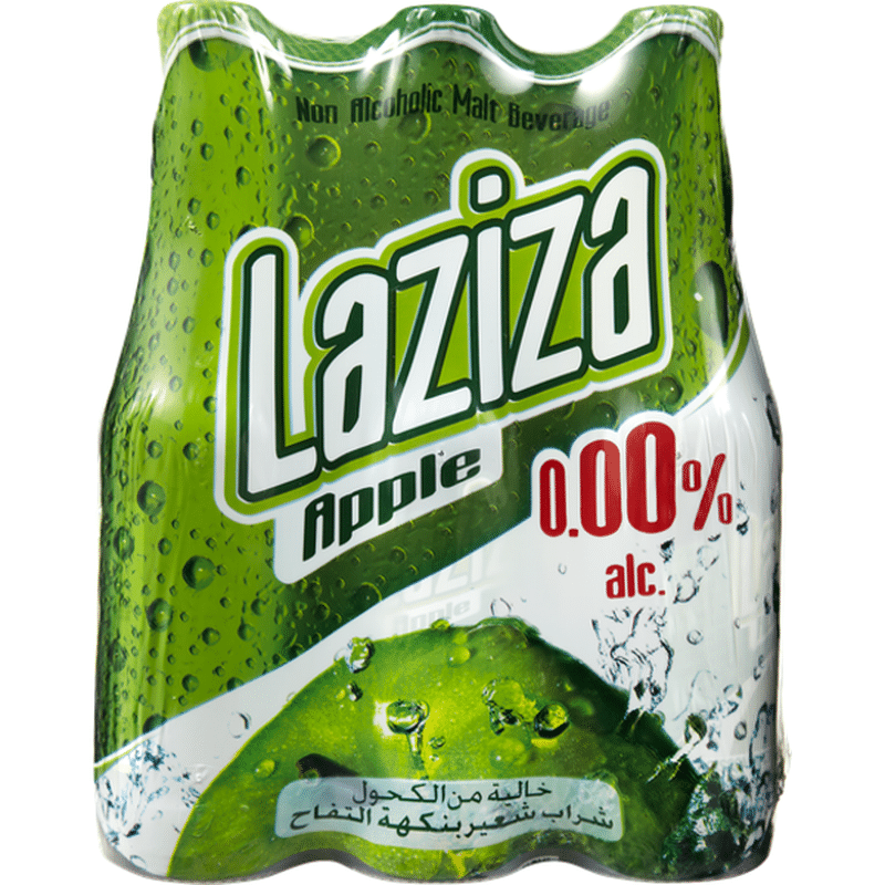 Laziza Non Alcoholic Apple Flavour Malt Drink
