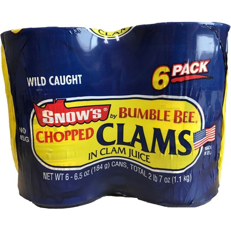 Snow's Chopped In Clam Juice