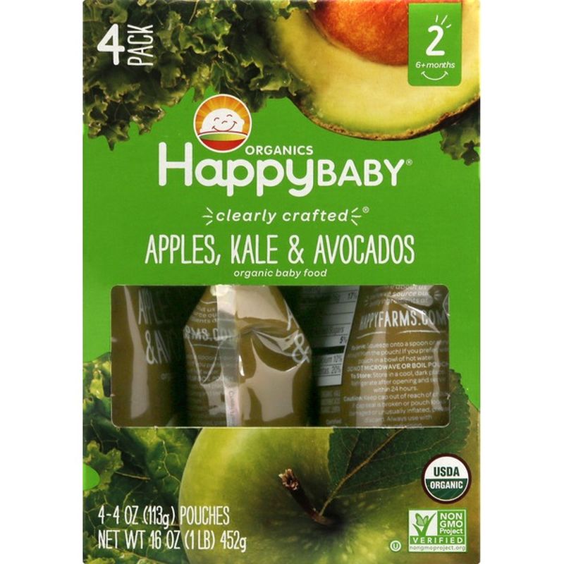 happy baby apple kale avocado