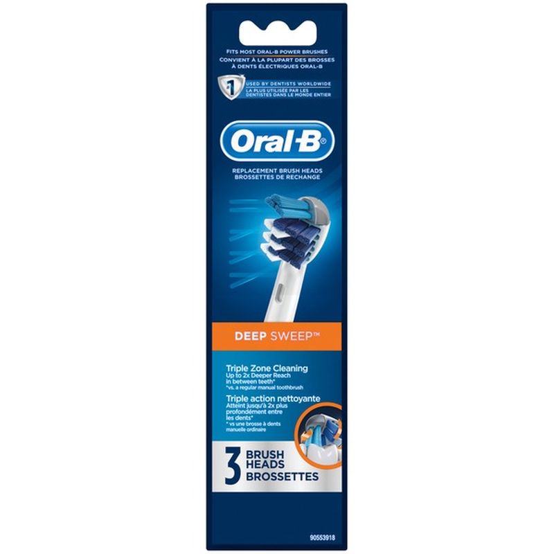 reach toothbrush flip top head