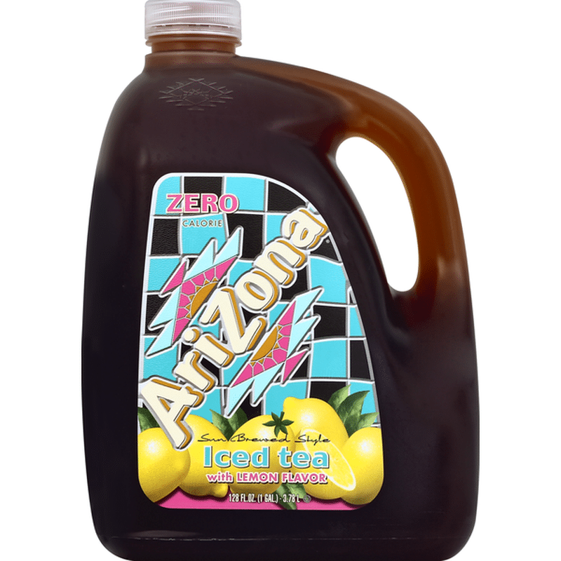 AriZona Iced Tea with Lemon Flavor (128 fl oz) Instacart