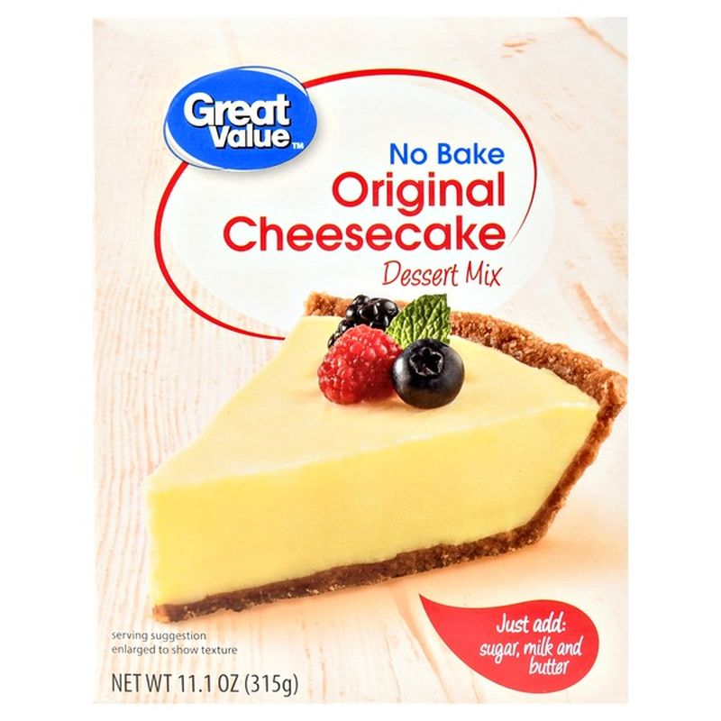 Great Value Original Cheesecake Dessert Mix (11.1 oz