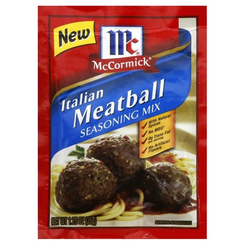 McCormick Italian Meatball Seasoning Mix (1.25 oz) Instacart