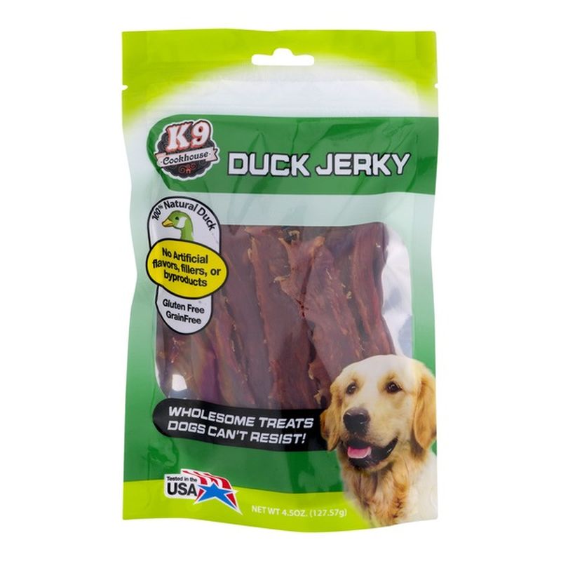 K-9 Cookhouse Duck Jerky (4.5 Oz) - Instacart