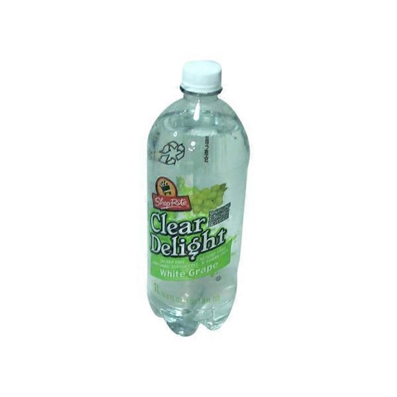 ShopRite White Grape Clear Delight Sparkling Beverage (8 fl oz) Instacart