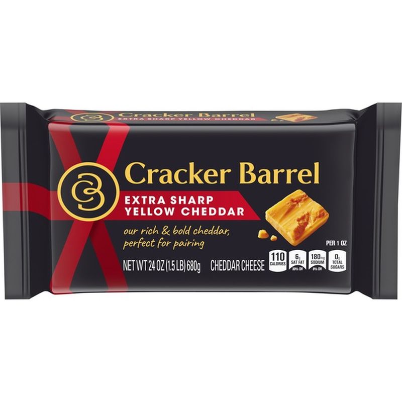 cracker barrel sharp yellow cheese