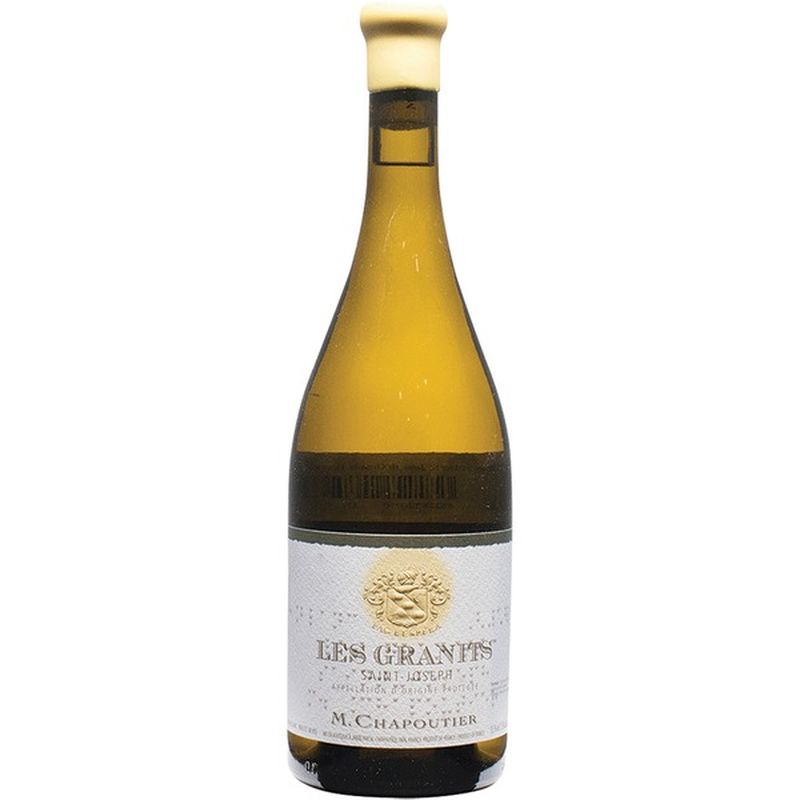 M. CHAPOUTIER 2015 St Joseph Les Granits Blanc Wine