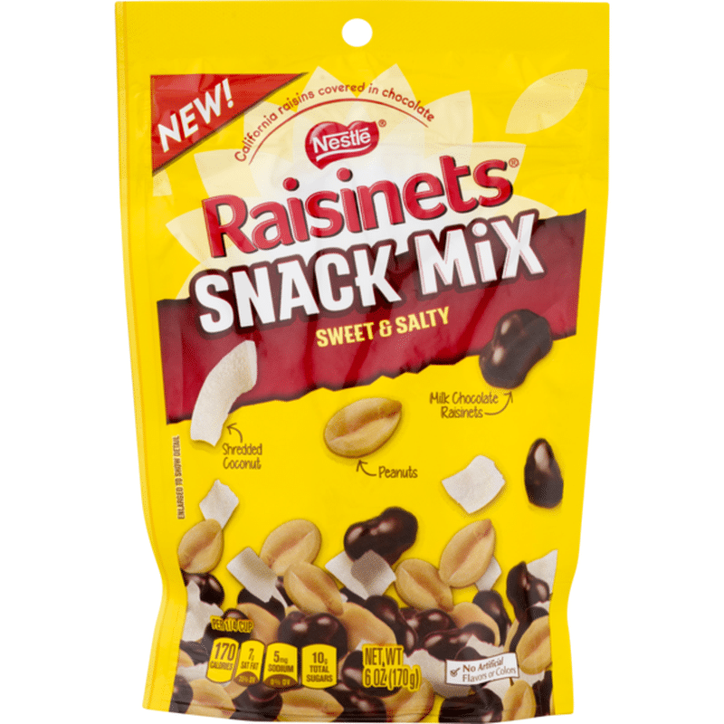Raisinets Snack Mix Sweet Salty 6 Oz Instacart