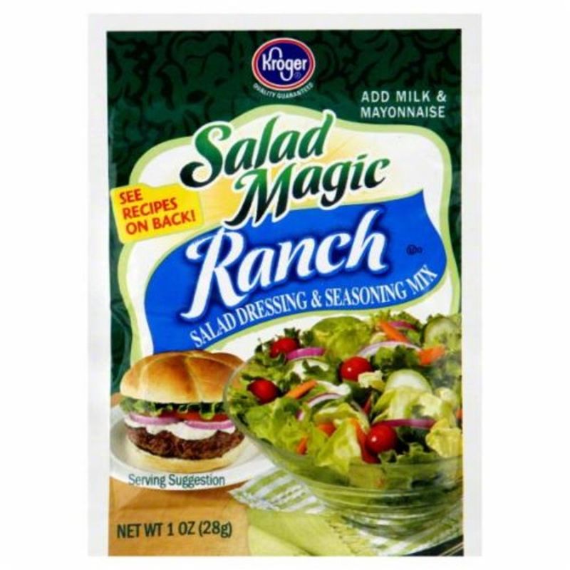 Kroger Salad Magic Ranch Salad Dressing & Seasoning Mix (1 oz) Instacart