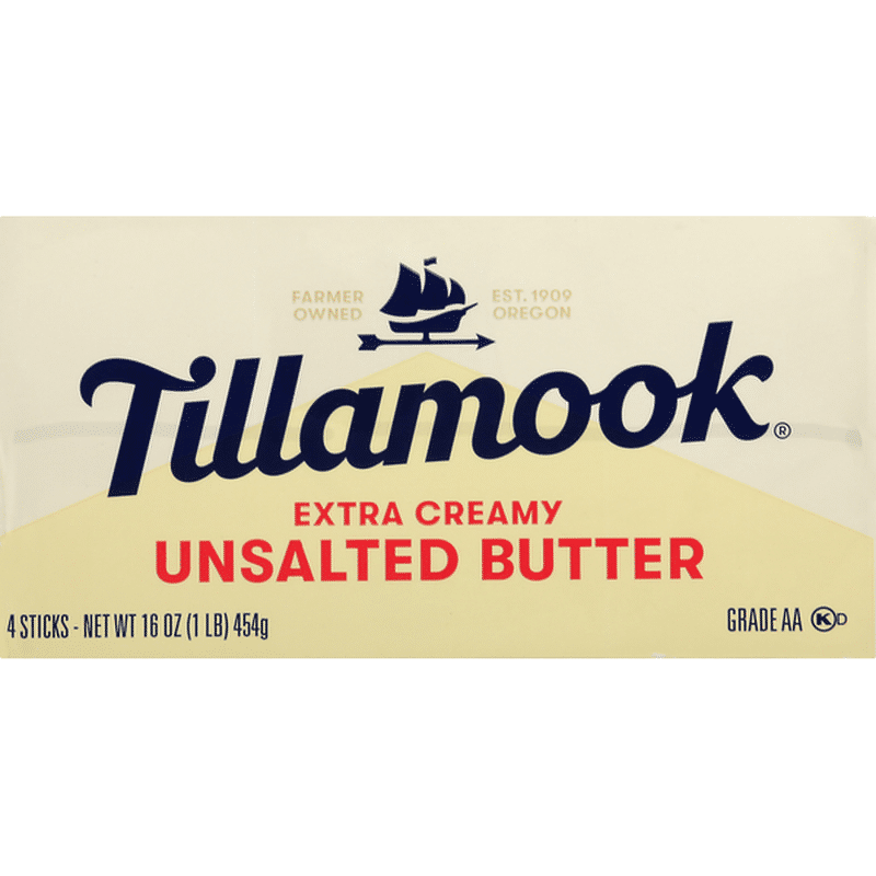 Tillamook Unsalted Salted Butter Spread (16 oz) from Fred Meyer Instacart
