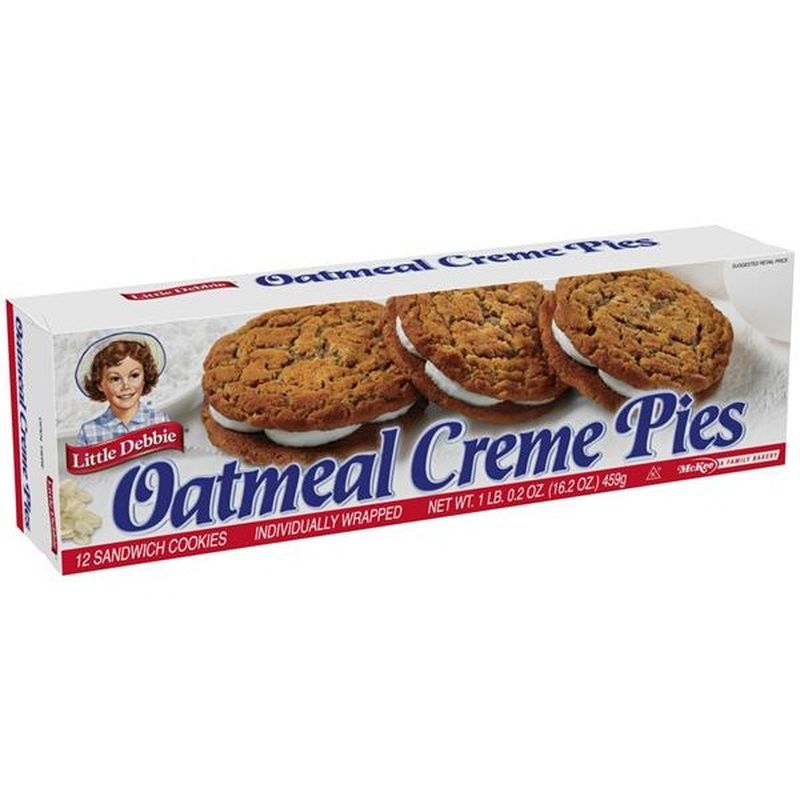 Little Debbie Oatmeal Creme Pies (12 ct) from HyVee Instacart