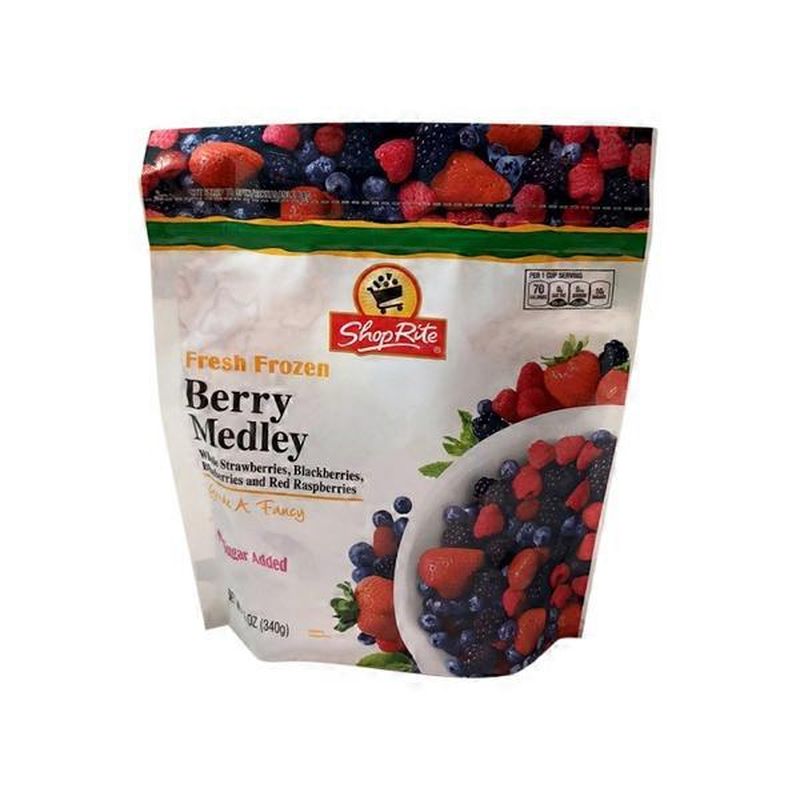 ShopRite Berry Medley, Strawberries, Blackberries, Blueberries And Red