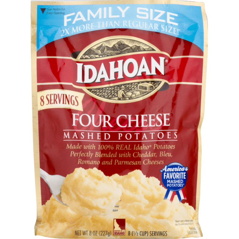 Idahoan Four Cheese Mashed Family Size