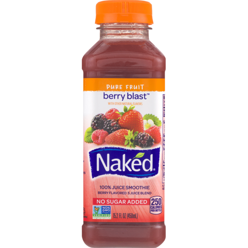 Naked Juice Protein Smoothie, Protein Zone, 15.2 oz Bottle 