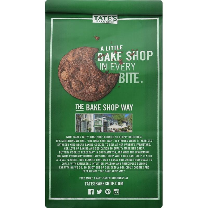 Tates Bake Shop Chip Cookies, Double Chocolate (7 oz) from ...