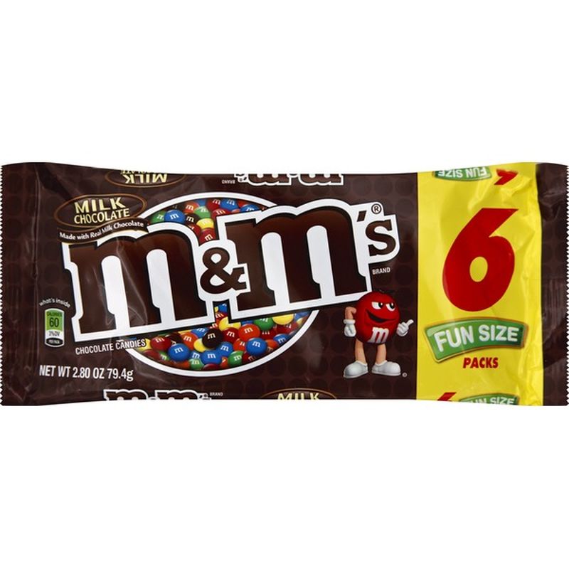 M&m's Milk Chocolate Candies Fun Size S (2 Oz) - Instacart