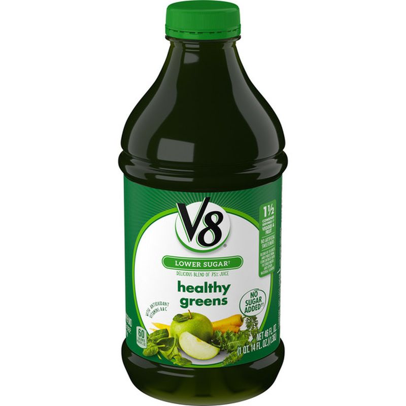 V8® Fruit & Vegetable Blends Juice Blend, Healthy Greens (46 fl oz