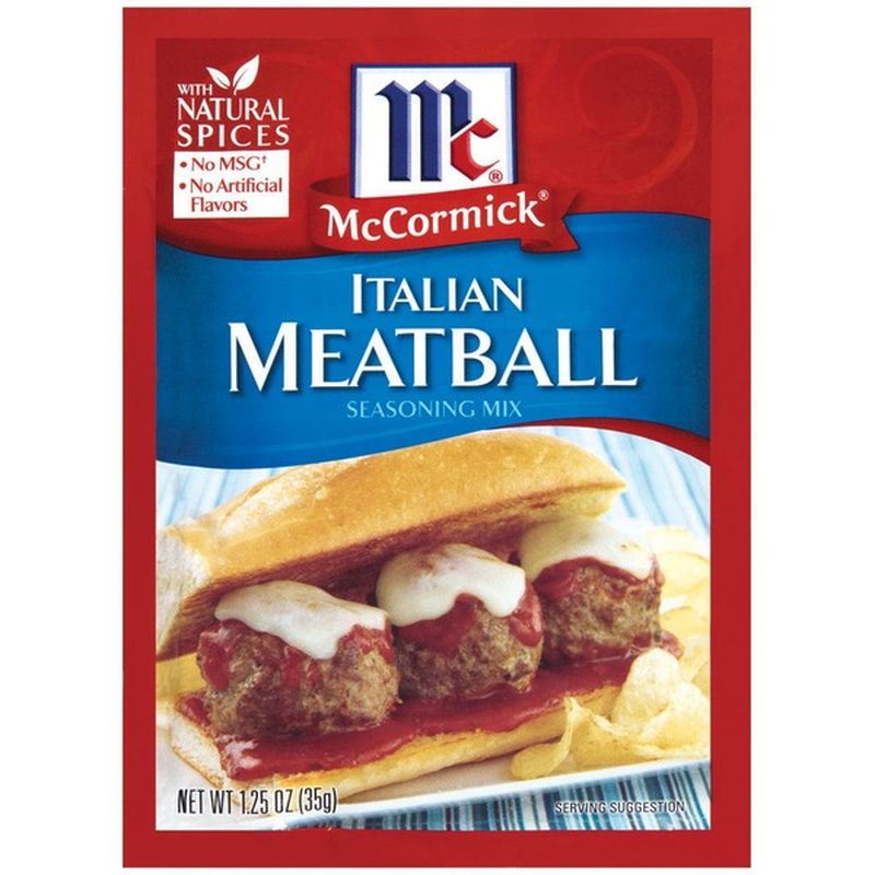 McCormick Italian Meatball Seasoning Mix (1.25 oz) Instacart