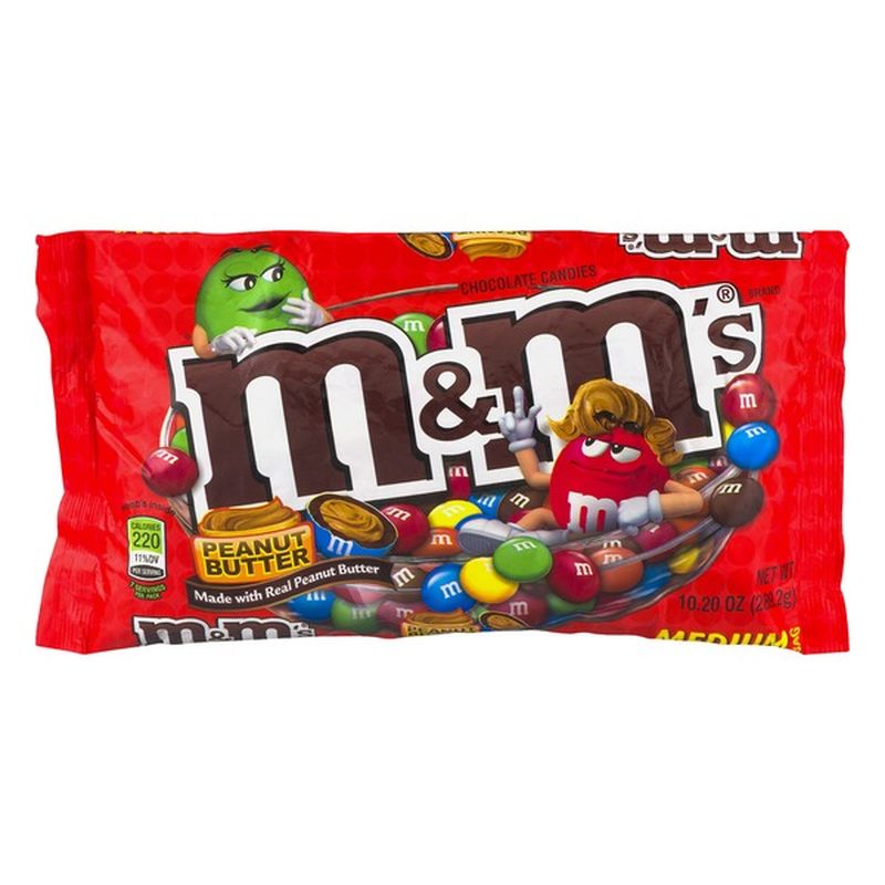 M&M's Peanut Butter Milk Chocolate Candies (12.7 oz) - Instacart