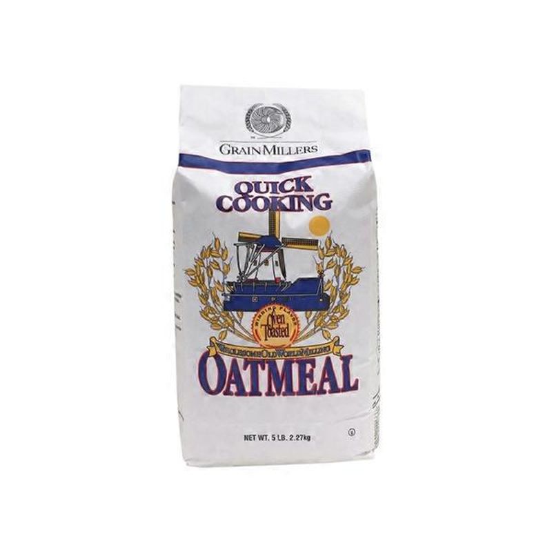 Grain Millers Quick Rolled Oats (5 lb) Instacart