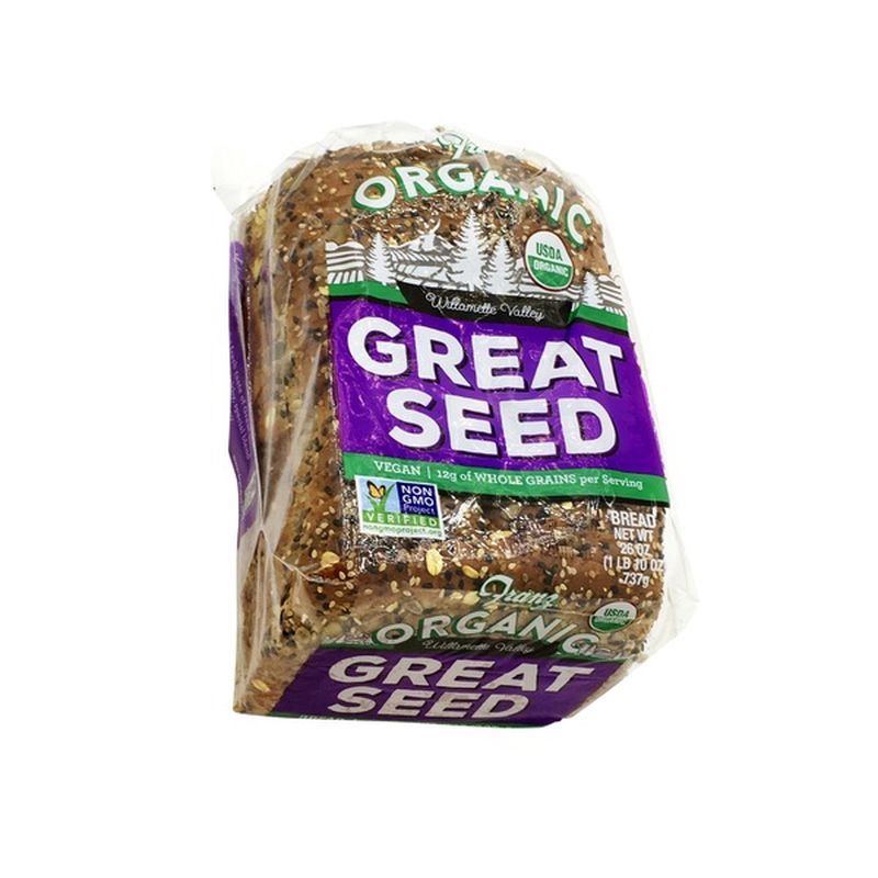 Franz Bread, Organic, Great Seed, Willamette Valley (26 oz) Instacart