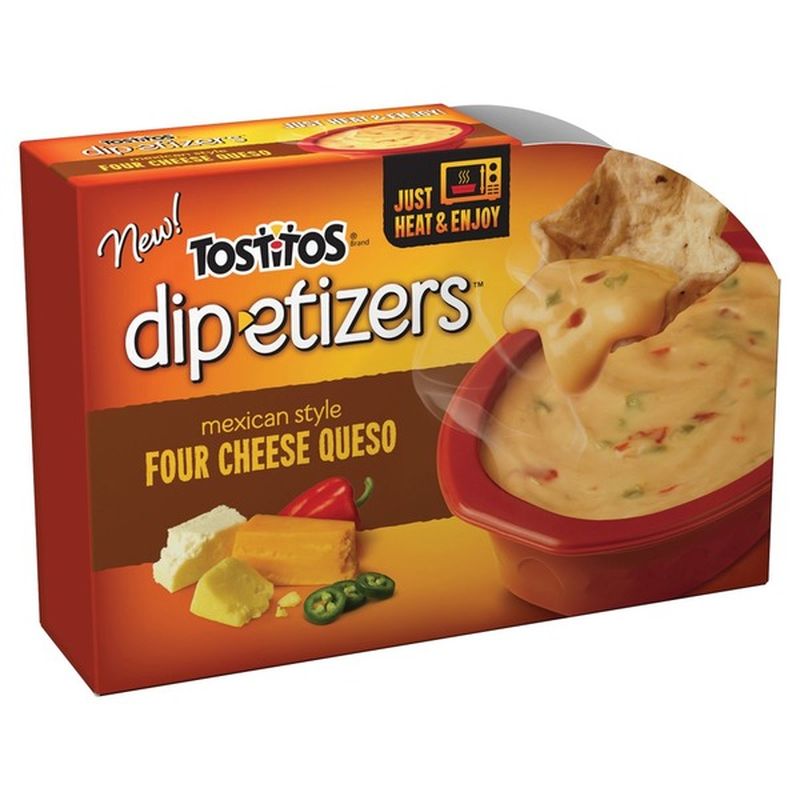 Tostitos Dipetizers Four Cheese Queso Dip (10 oz) Instacart