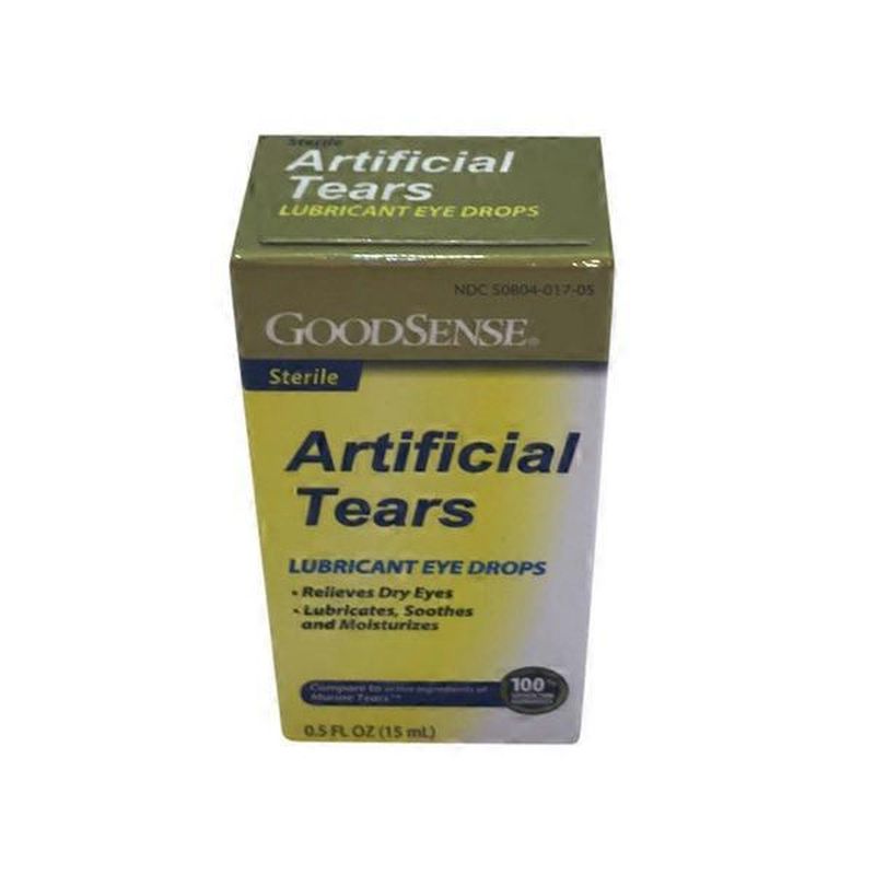 Goodsense Artificial Tears Lubricant Eye Drops Fl Oz Instacart