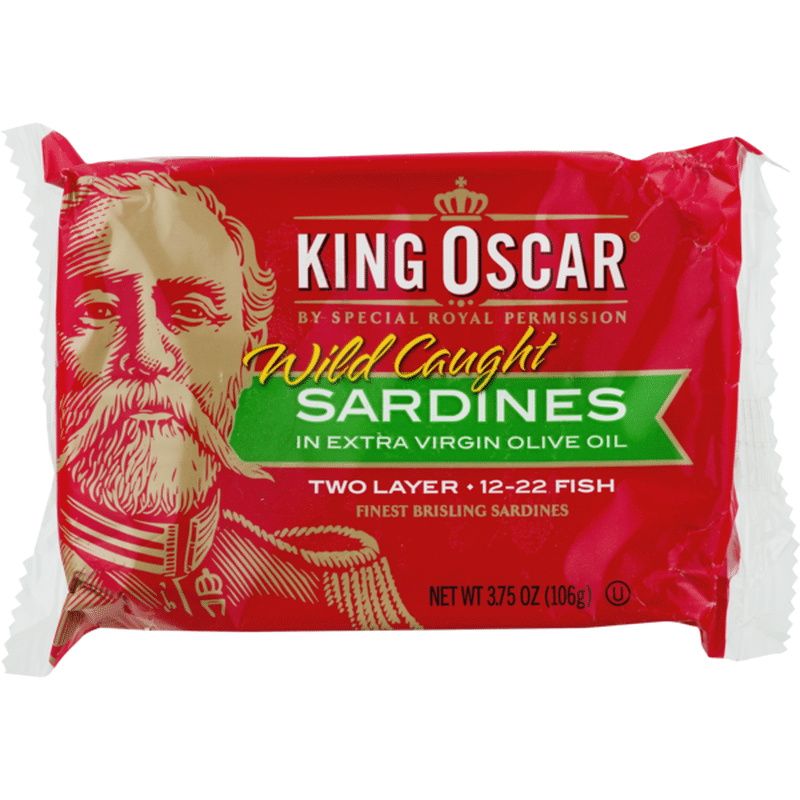 King Oscar Sardines In Olive Oil 375 Oz From Market Basket Instacart