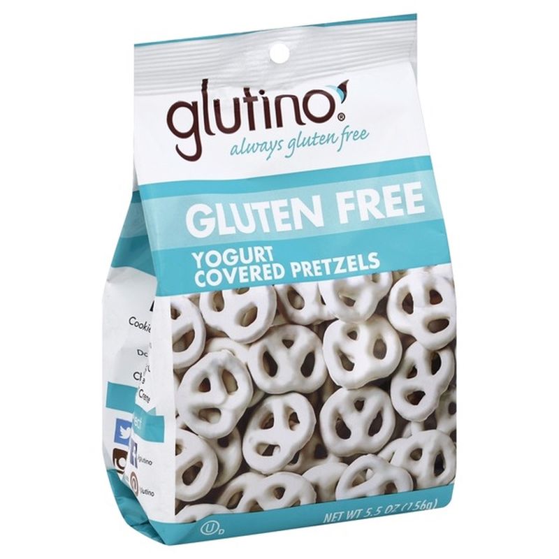 Glutino Covered Pretzels, Gluten Free, Yogurt Flavored (5.5 oz) Instacart