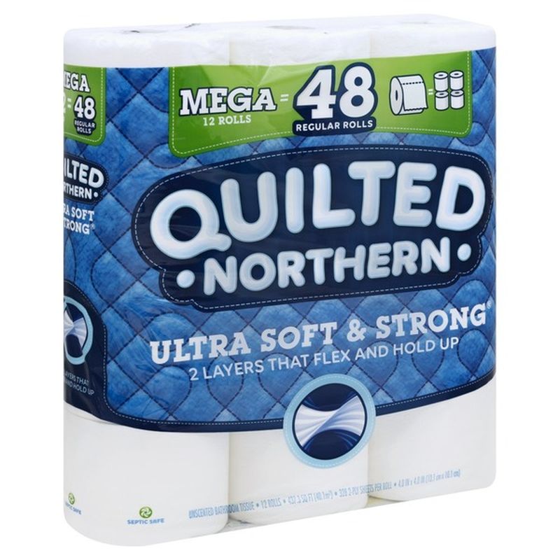 Quilted Northern Ultra Soft And Strong Toilet Paper (12 ct) from