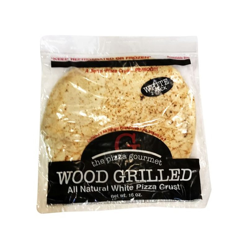 The Pizza Gourmet Pizza Crust, White, Wood Grilled (2 each) Instacart