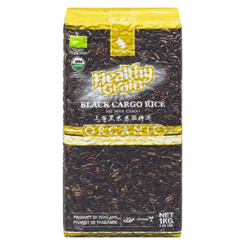 Sawat-D Healthy Grain Organic Black Cargo Riceberries