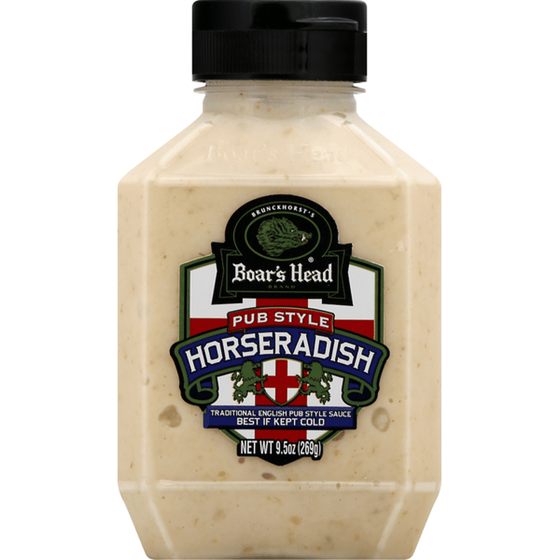 Boar's Head Sauce, Horseradish, Pub Style (9.5 oz) Instacart
