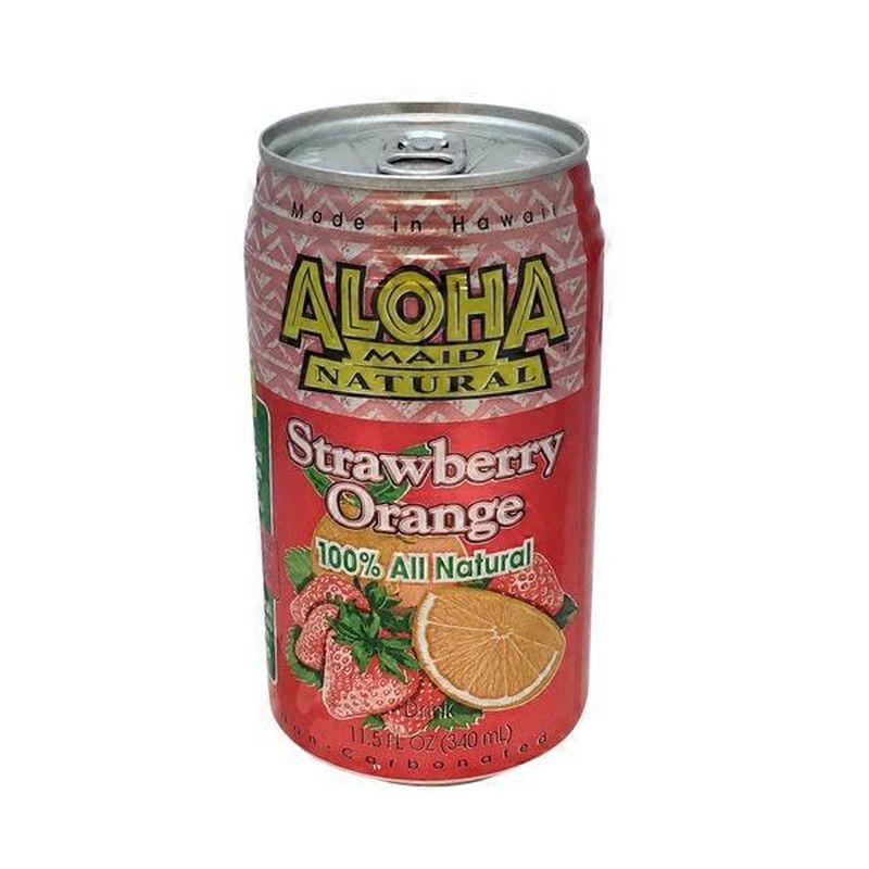 Aloha Maid Drink Strawberry Orange 115 Oz Instacart 6501