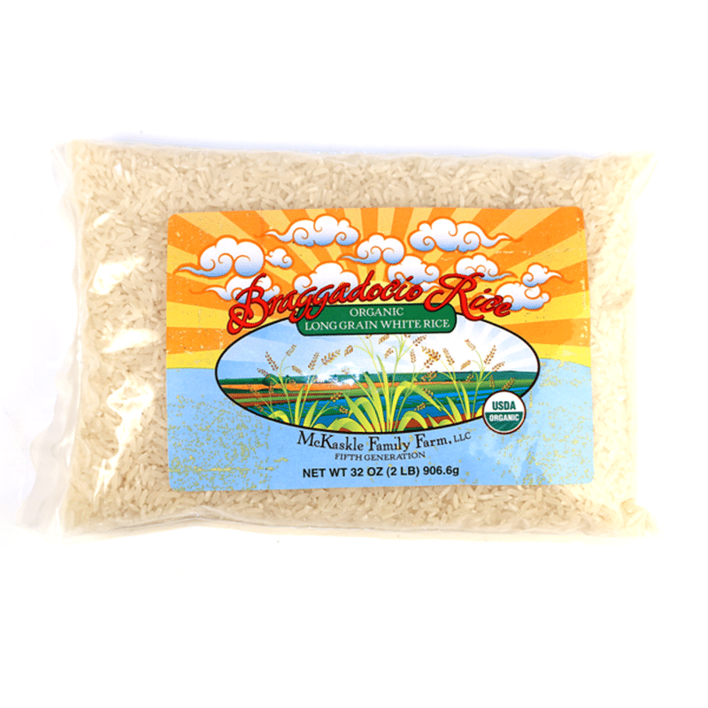 Braggadocio Organic Long Grain White Rice
