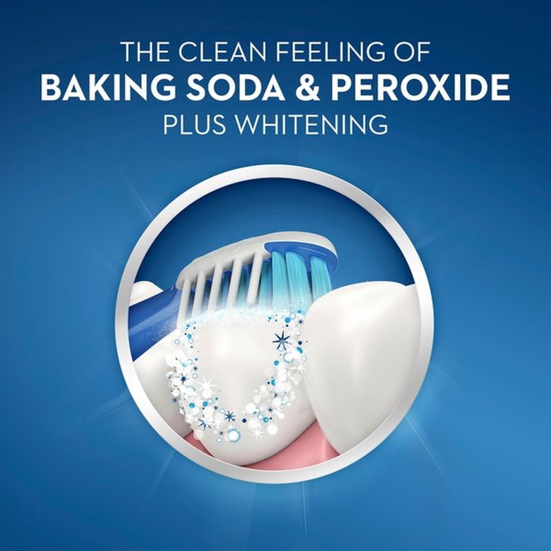does crest baking soda and peroxide work